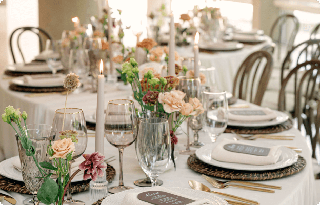 Wedding catering services and event management at cultural centers by Culinaire International