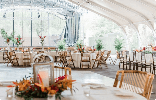 Fort Worth Zoo wedding catering, fundraising events, and special celebrations by Culinaire International